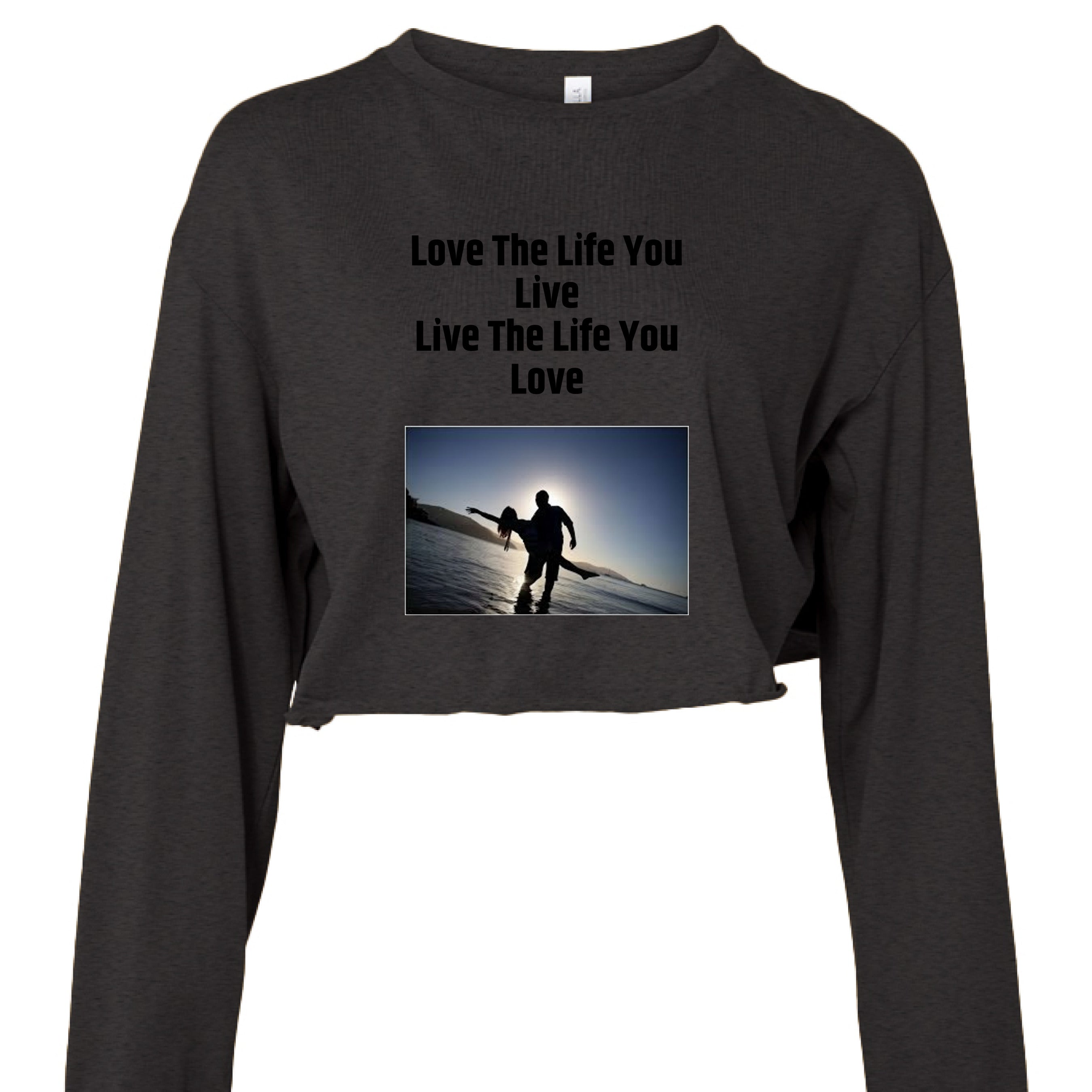 DARK GREY HEATHER - FRONT