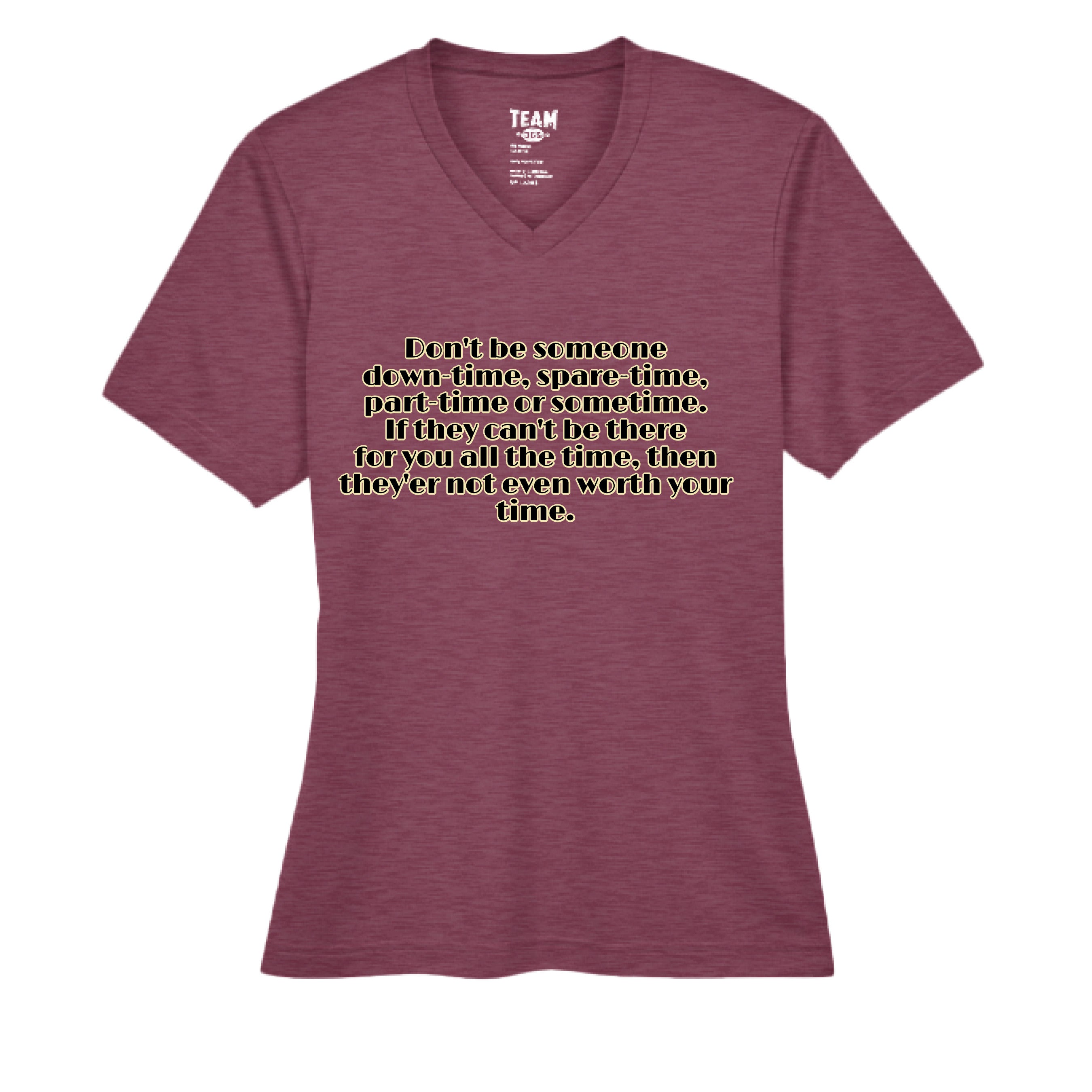 SP MAROON HTHR - FRONT