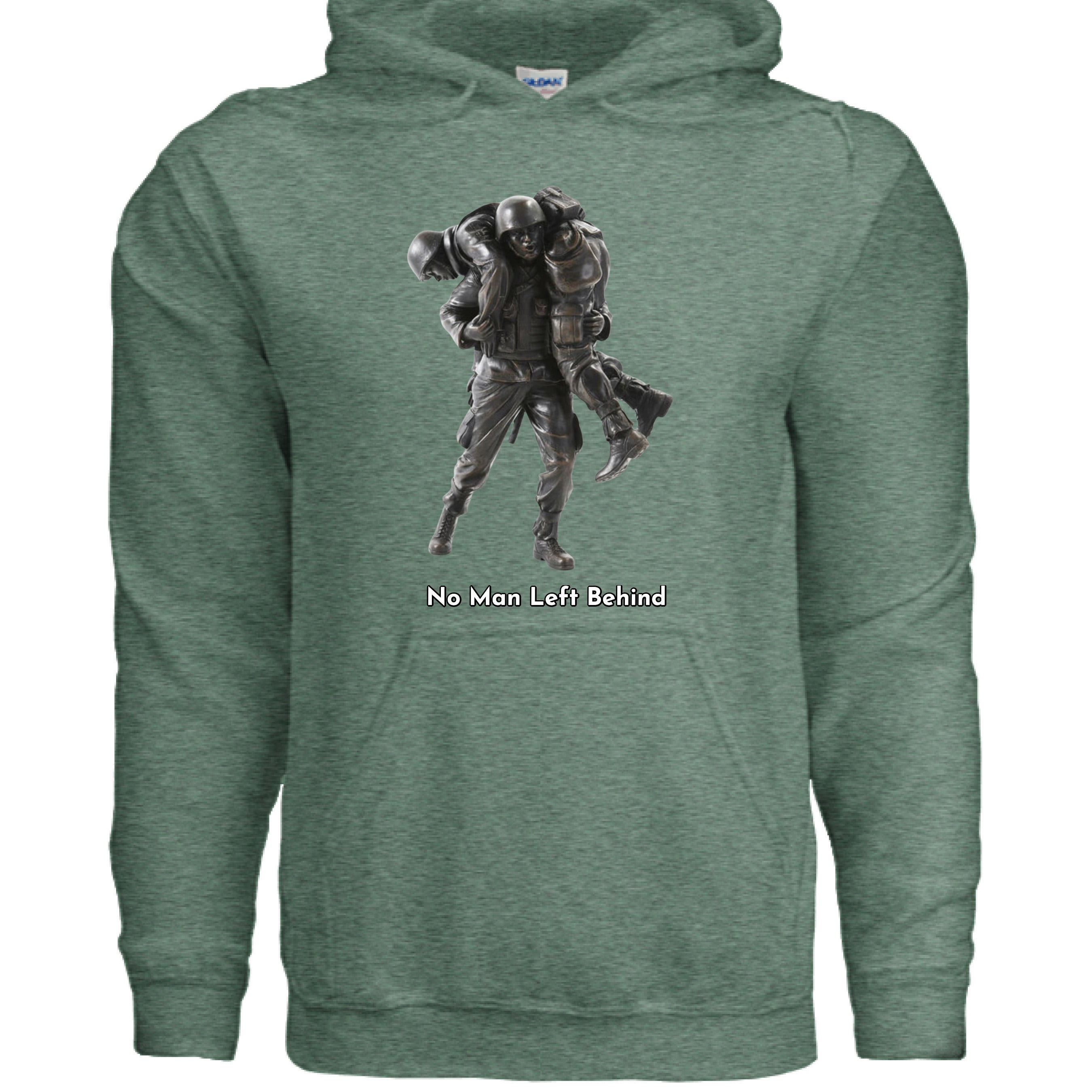 Heather Sport Dark Green - FRONT