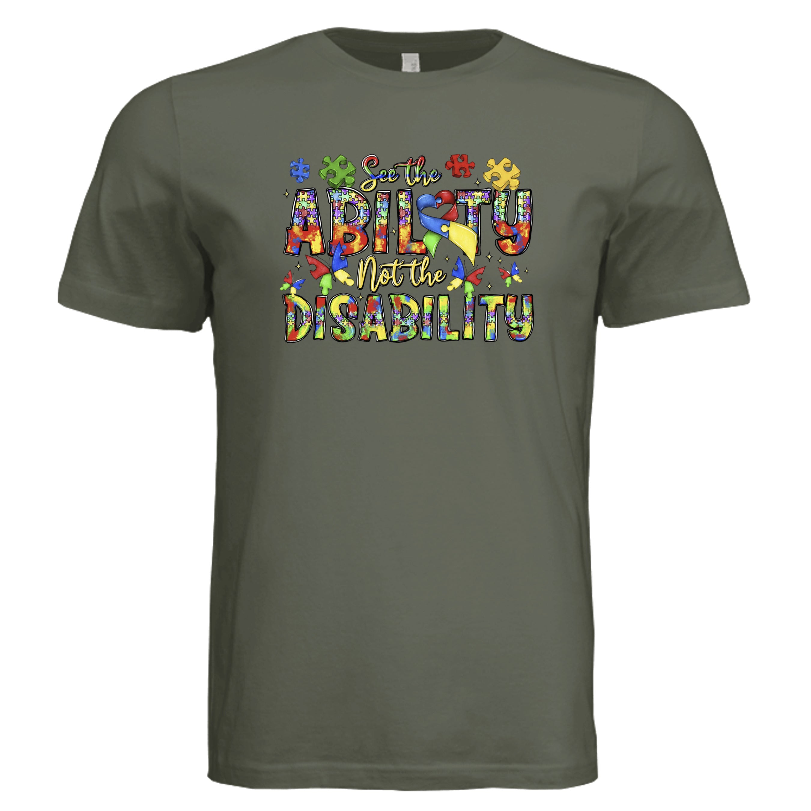 Dark Olive - 3001C - FRONT