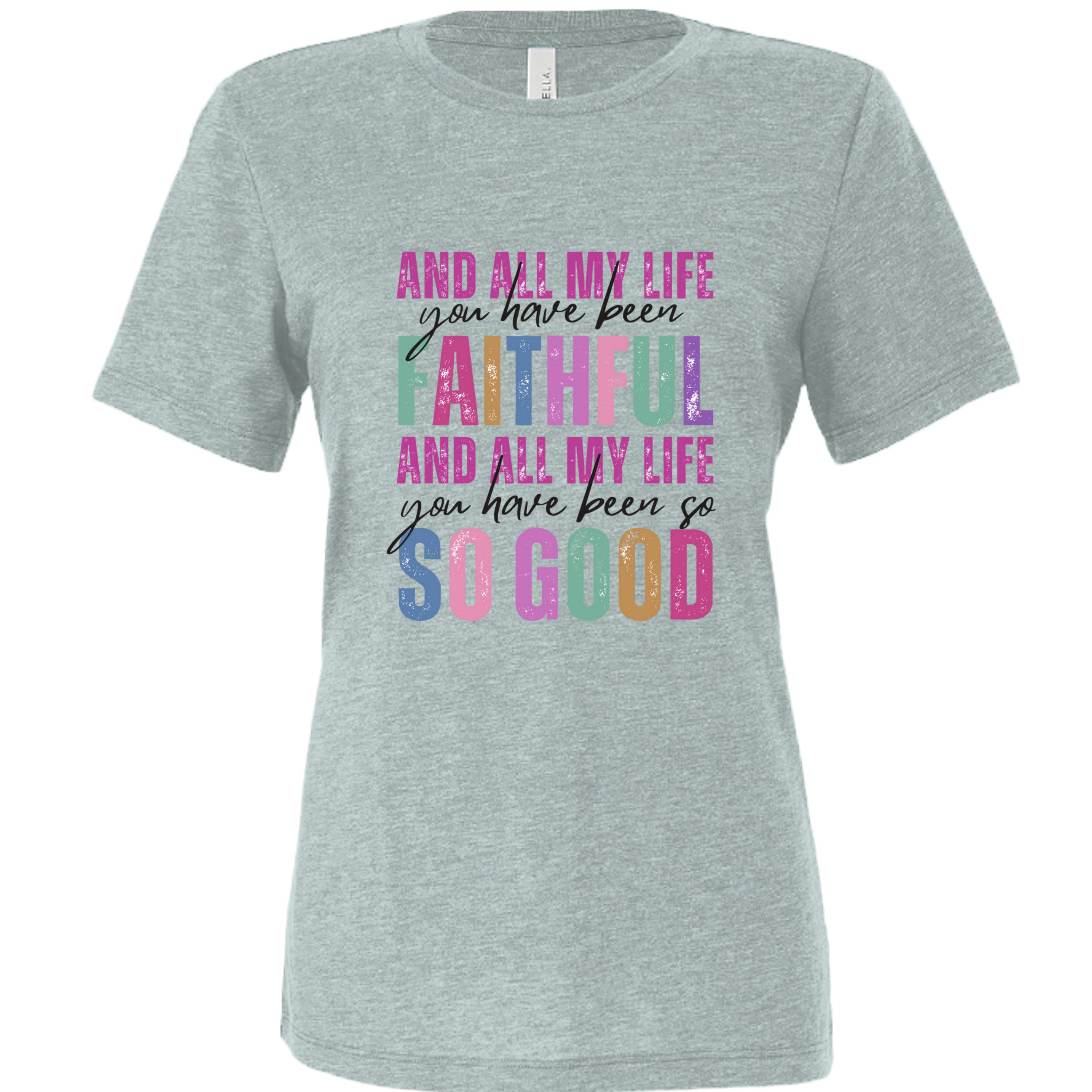Dusty Blue Triblend - 6413 - FRONT
