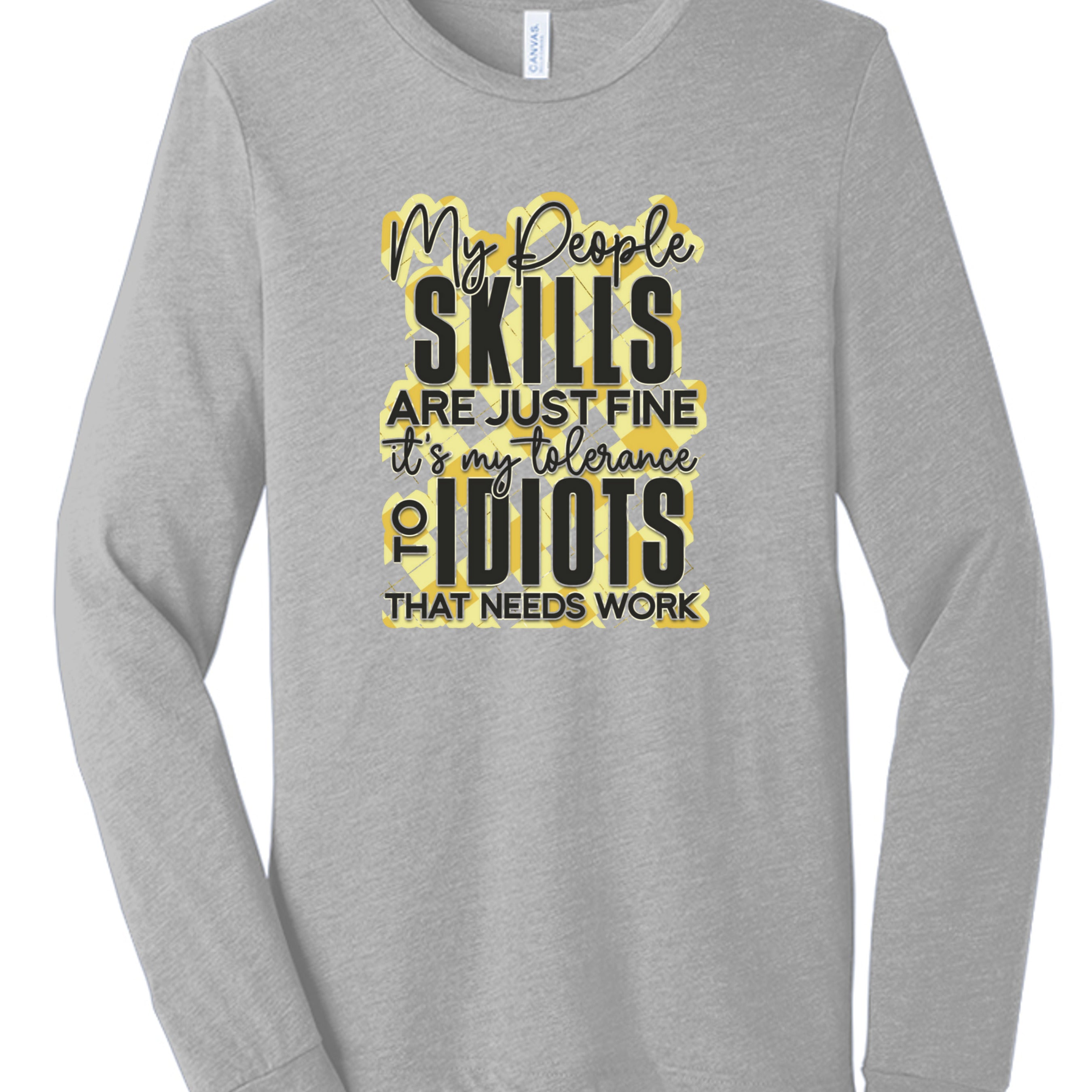 Athletic Grey Triblend - 3513 - FRONT