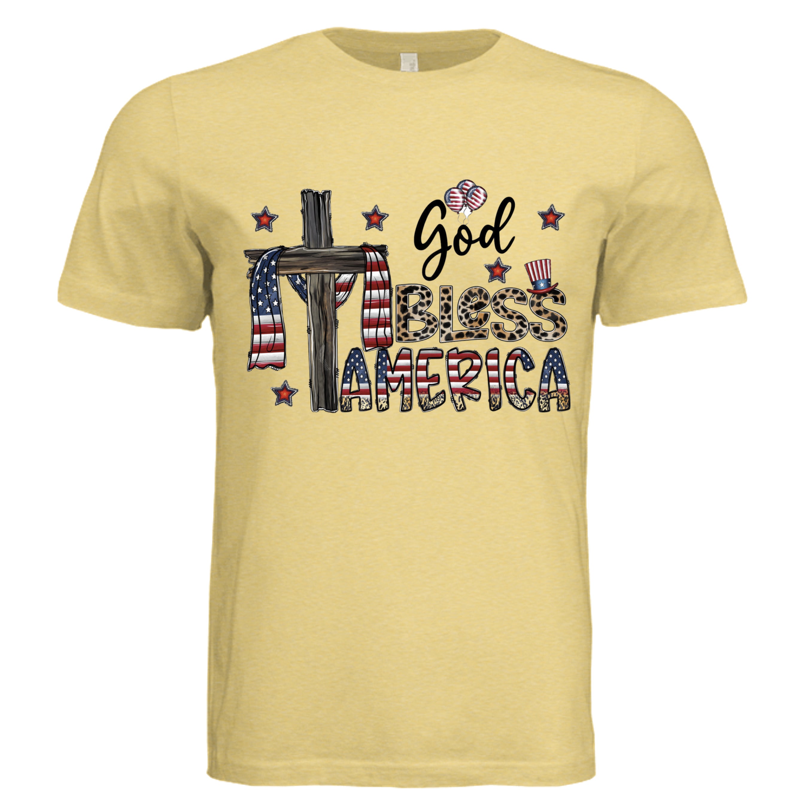 Pale Yellow Triblend - 3413C - FRONT